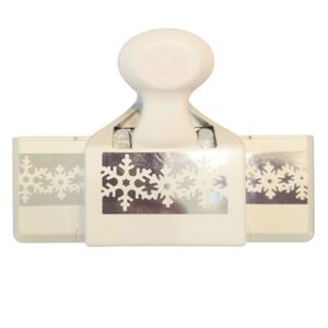 Martha Stewart Frosted Snowflake Deep Edge Border Paper Craft Punch *RETIRED*